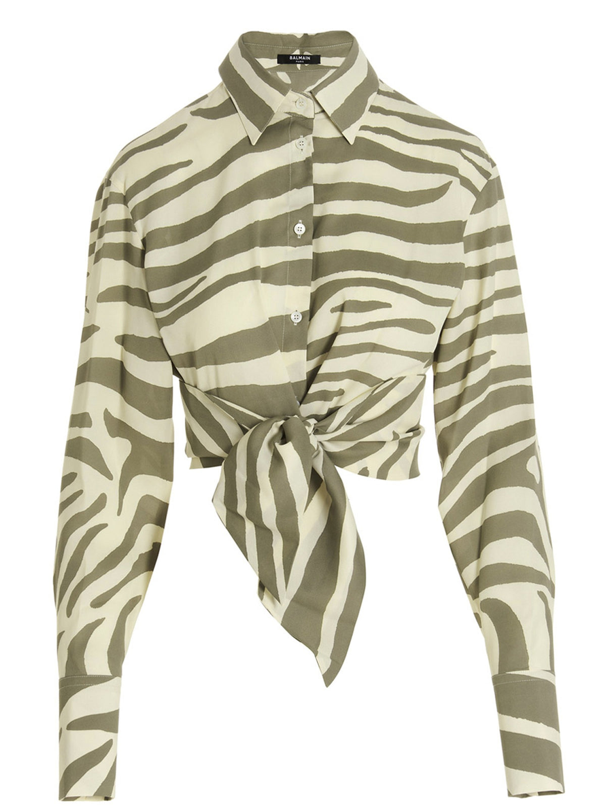 Balmain Blouse met Zebraprint – Meerkleurig