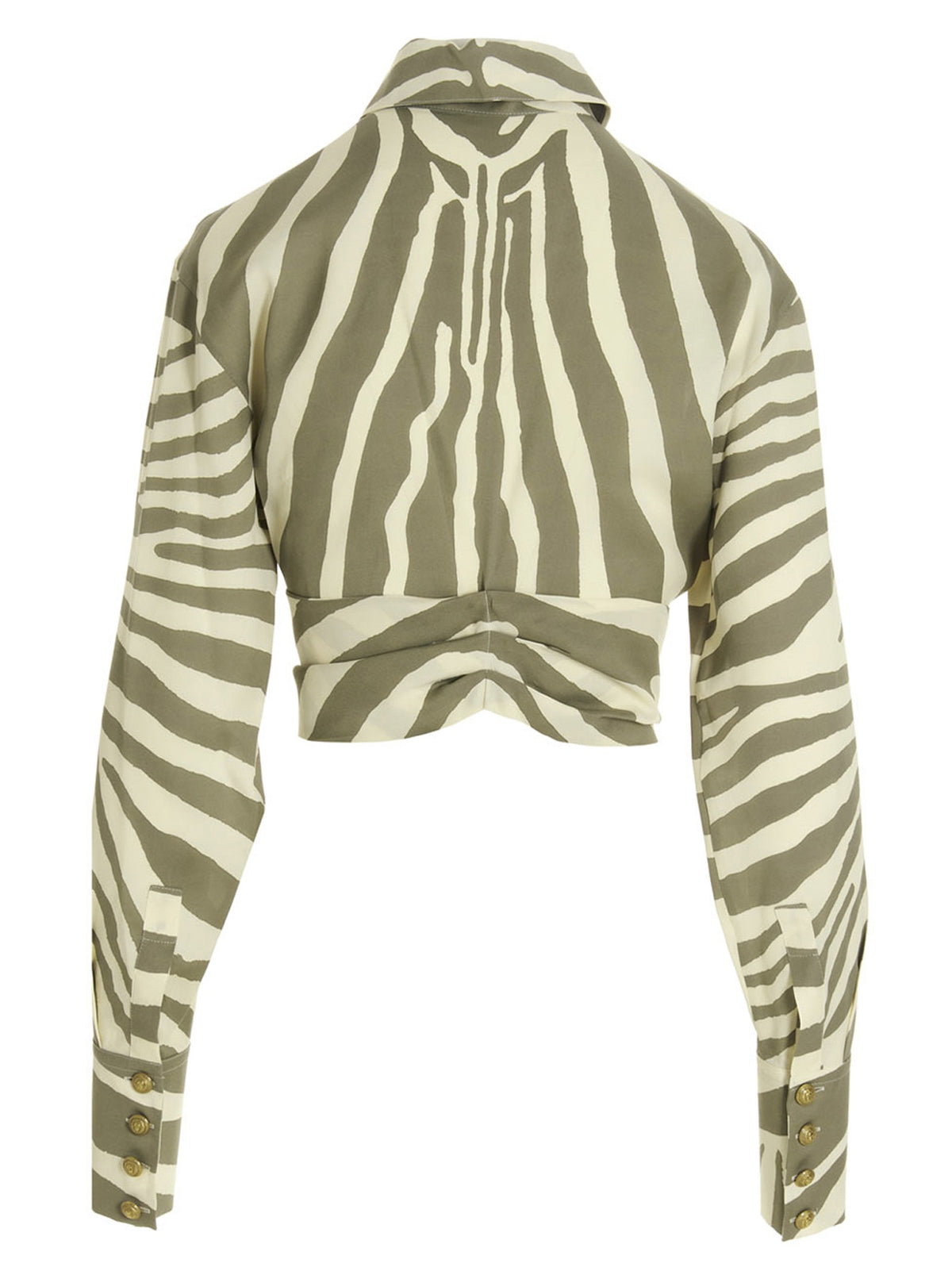 Balmain Blouse met Zebraprint – Meerkleurig