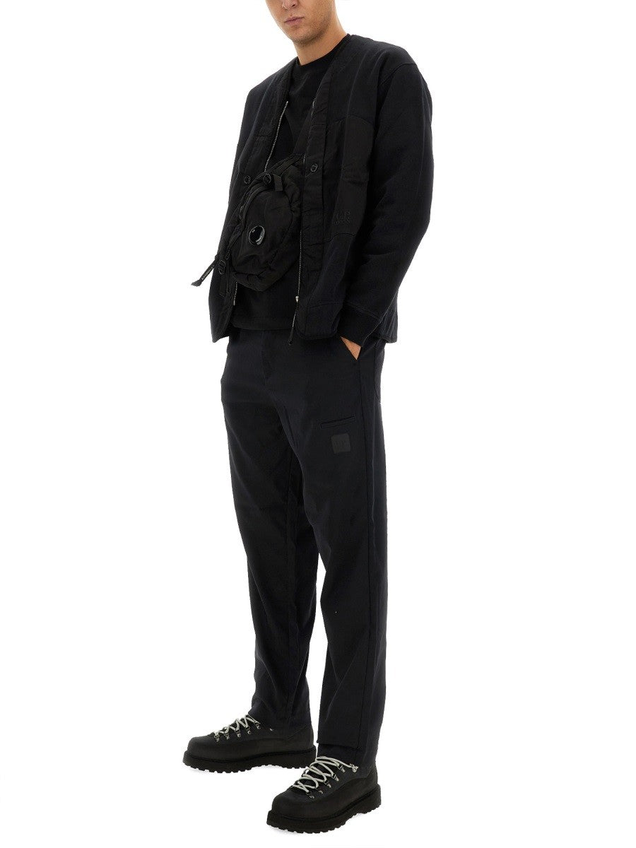 C.P. Company Sweater met rits – Zwart